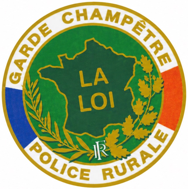 Écusson garde champêtre — police rurale
