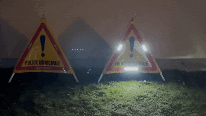 Tripode lumineux à 11 LED